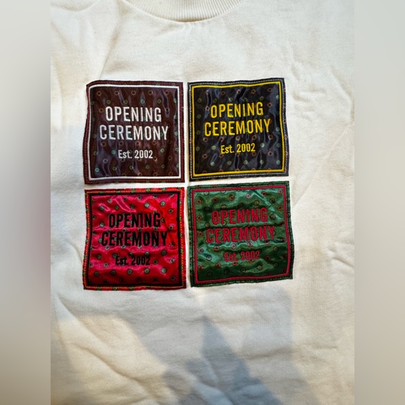 Opening Ceremony patchwork sweater - Picture 4 of 5